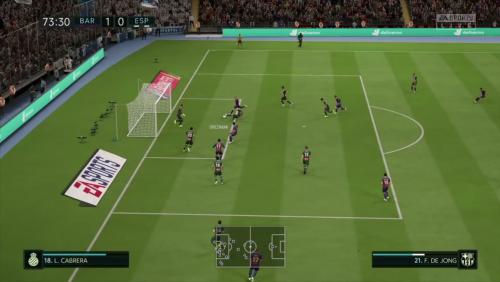 FC Barcelone - Espanyol Barcelone sur FIFA 20 : résumé et buts (Liga - 35e journée)