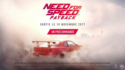 Need for Speed PayBack : trailer d'annonce du jeu (VF)