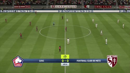 L1 - 3e journée : notre simulation FIFA 20 de LOSC - Metz