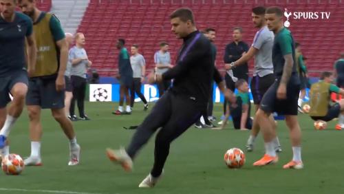 Les Spurs enchaînent les grosses frappes à l’entraînement avant la finale de Ldc