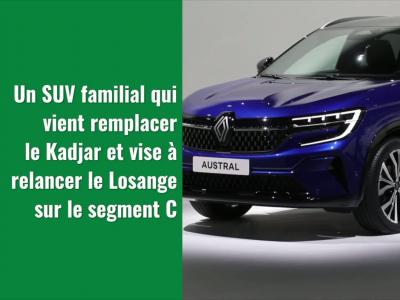 Renault Austral (2022) : le successeur du Kadjar en vidéo