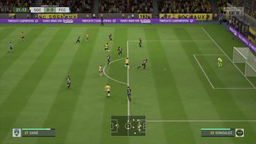 FC Sochaux - FC Chambly Oise sur FIFA 20 : résumé et buts (L2 - 29e journée)