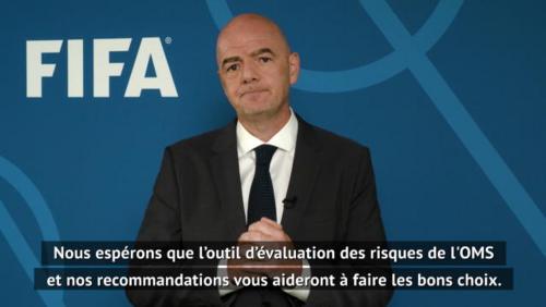 Coronavirus - Infantino : "Il faut respecter la décision de ceux qui n'ont pas repris la compétition"