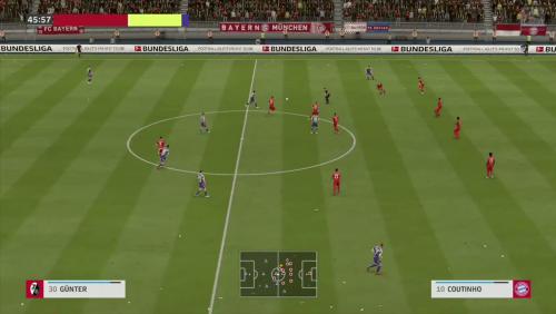 Bayern Munich - SC Fribourg sur FIFA 20 : résumé et buts (Bundesliga - 33e journée)