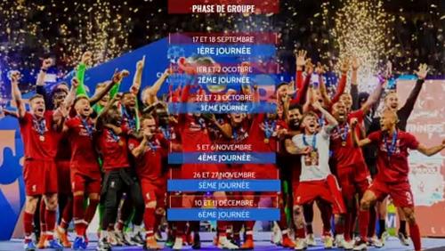 Ligue des Champions : calendrier et résultats de l'édition 2019 / 2020