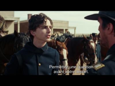 Hostiles - "Face-à-face" avec Timothée Chalamet