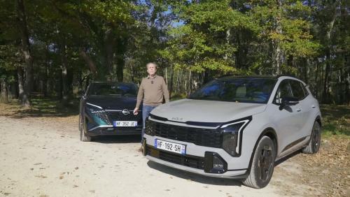 Nouveau Kia Sportage vs Nissan Qashqai : quel SUV familial hybride choisir ?