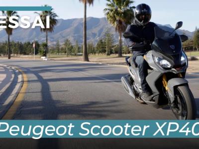 Essai Peugeot scooter XP400 : le premier maxi scooter de la marque au lion !