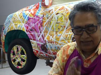 La Renault Kwid rentre dans le cercle des Art Cars