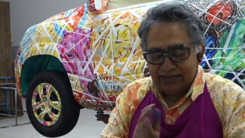 La Renault Kwid rentre dans le cercle des Art Cars