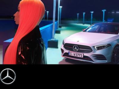 Nicki Minaj fait la pub de la nouvelle Mercedes Classe A