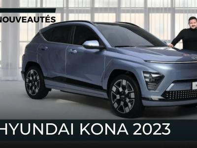 Hyundai Kona 2023 : à bord de la nouvelle génération du SUV multi-énergies