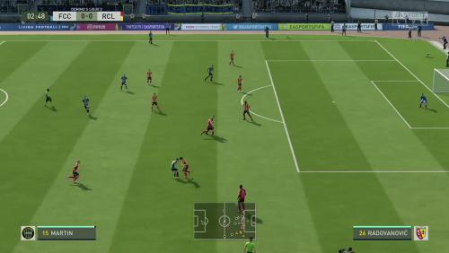 FC Chambly Oise - RC Lens sur FIFA 20 : résumé et buts (L2 - 35e journée)