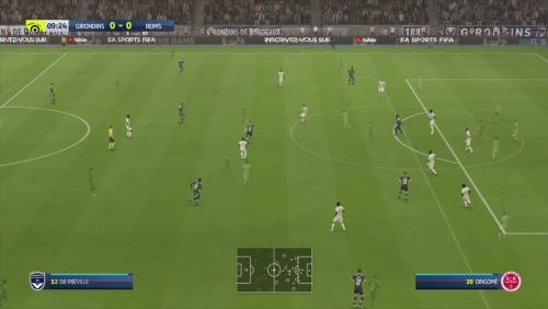 Girondins de Bordeaux - Stade de Reims sur FIFA 20 : résumé et buts (Ligue 1 - 31e journée)