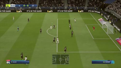 OL - OM sur FIFA 20 : résumé et buts (L1 - 33e journée)