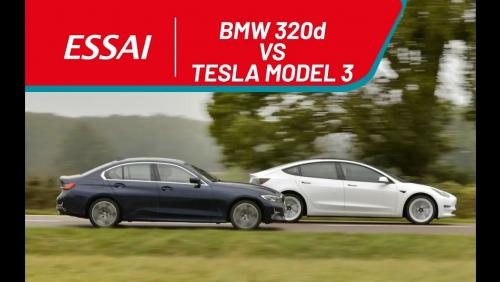 Tesla Model 3 vs BMW 320d : l'électrique, le nouveau diesel ?