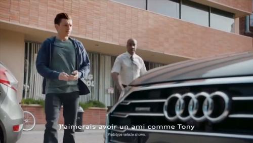 Spiderman passe son permis avec la nouvelle Audi A8