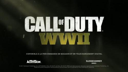 Call of Duty WWII : trailer d'annonce du FPS (VOST)