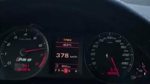 Audi RS6 à 378 km/h : info ou intox ?