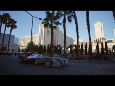 Première démonstration en public à Las Vegas pour la Formula E