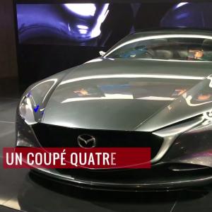 Salon de Genève 2018 - Le concept Mazda Vision Coupé en vidéo depuis le salon de Genève 2018