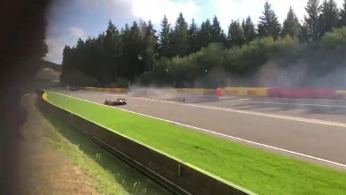 Formule 2 : le terrible accident d'Anthoine Hubert à Spa-Francorchamps