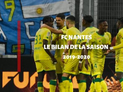 FC Nantes : Le bilan de la saison 2019 / 2020