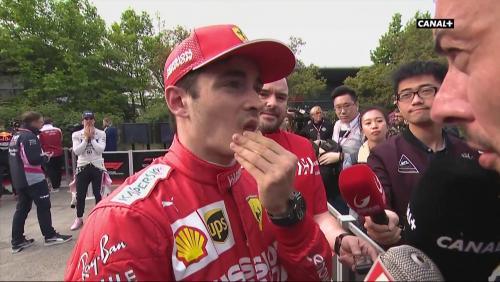 Grand Prix de Chine - l'interview de Charles Leclerc : "Pas une bonne course pour nous aujourd'hui"