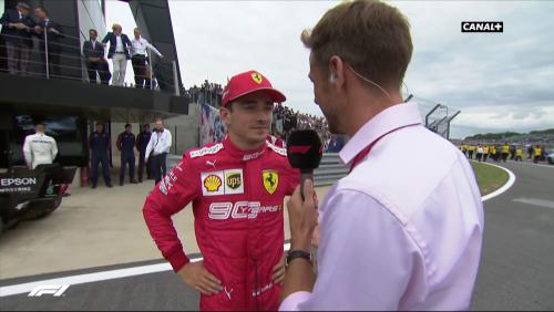 Grand Prix de Grande-Bretagne de F1 : la réaction de Charles Leclerc après sa 3e place en course