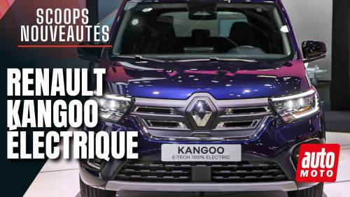 Renault Kangoo E-Tech électrique : toutes les infos au Mondial