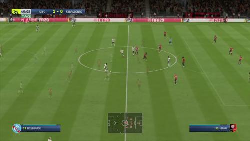  Stade Rennais - RC Strasbourg sur FIFA 20 : résumé et buts (L1 - 34e journée)