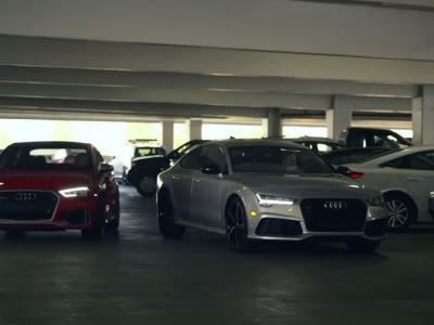 Les conducteurs d'Audi sont prêts à tout pour avoir une place de parking