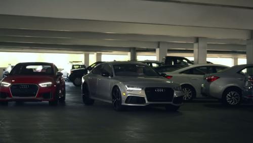 Les conducteurs d'Audi sont prêts à tout pour avoir une place de parking