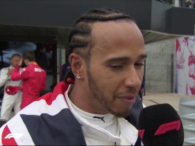 Grand Prix de Grande-Bretagne de F1 : la réaction de Lewis Hamilton après sa victoire