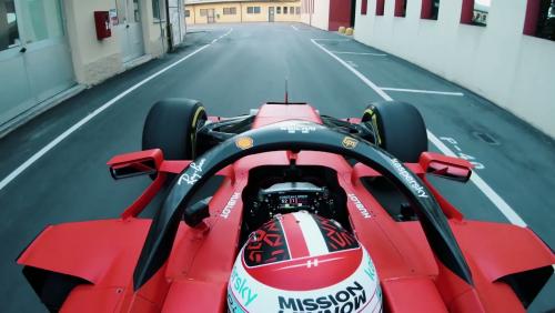 F1 - Scuderia Ferrari : la balade de Charles Leclerc dans les rues de Maranello