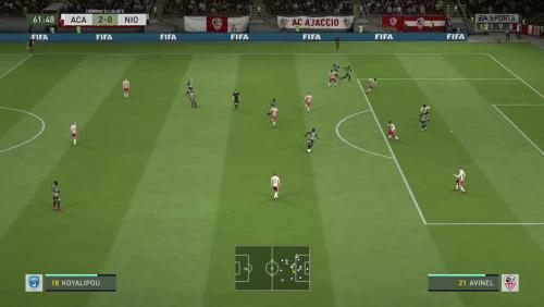 FIFA 20 : notre simulation de AC Ajaccio - Chamois Niortais (L2 - 35e journée)