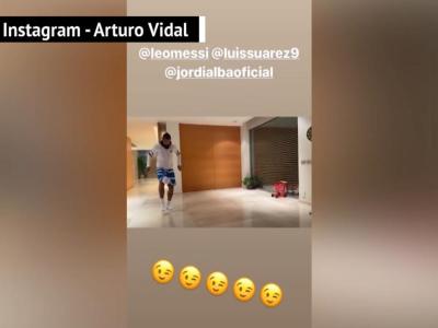Coronavirus - Vidal répond de fort belle manière à Messi au challenge du papier toilettes