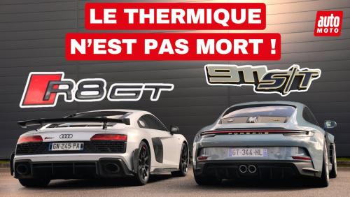 Audi R8 GT RWD x Porsche 911 S/T : le thermique est mort, vive le thermique !