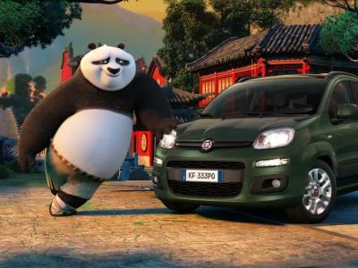 La Fiat Panda s'invite dans l'univers de Kung Fu Panda 3