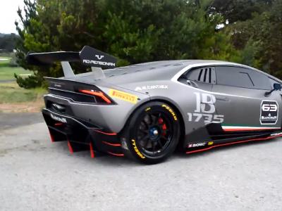 Première vidéo de la Lamborghini Huracan Super Trofeo