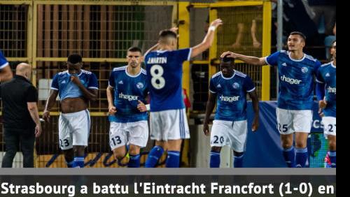 Ligue Europa - Strasbourg prend une option