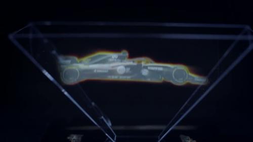 Renault R.S.18 : la F1 de Renault se dévoile en hologramme 