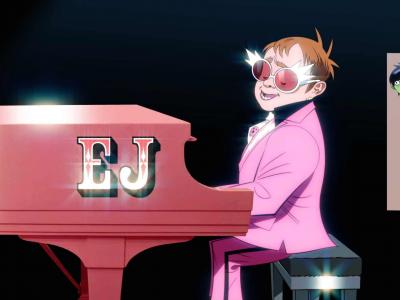 Gorillaz - The Pink Phantom ft. Elton John & 6LACK