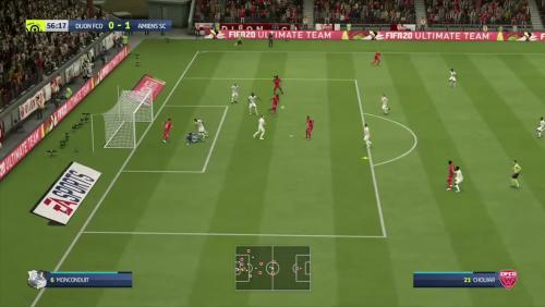 Dijon FCO - Amiens SC sur FIFA 20 : résumé et buts (Ligue 1 - 30e journée)